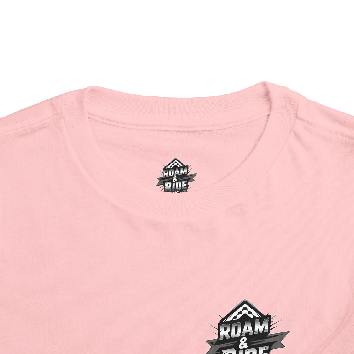 Roam & Ride Co. Grayscale Logo - Toddler T-Shirt