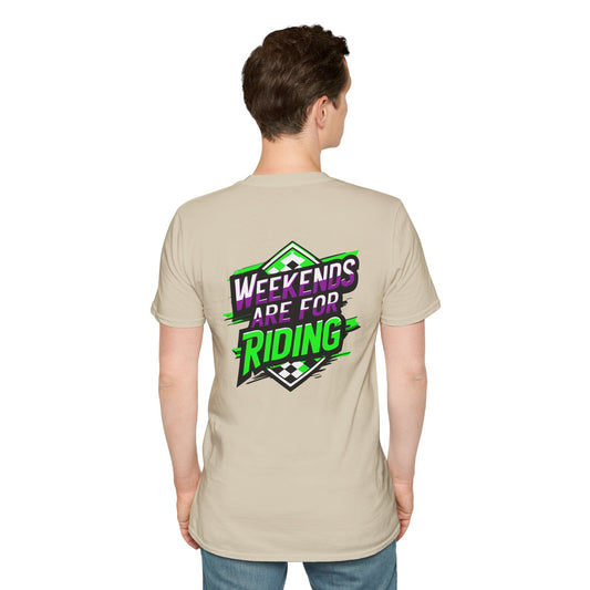 Weekends are for Riding - Unisex T-Shirt