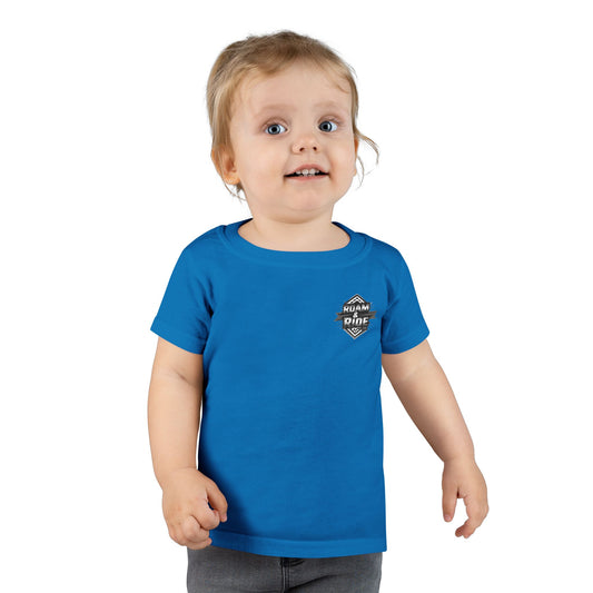 Roam & Ride Co. Grayscale Logo - Toddler T-Shirt