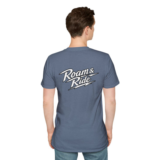 Roam & Ride Co. Lighting Strike Logo - Unisex T-Shirt