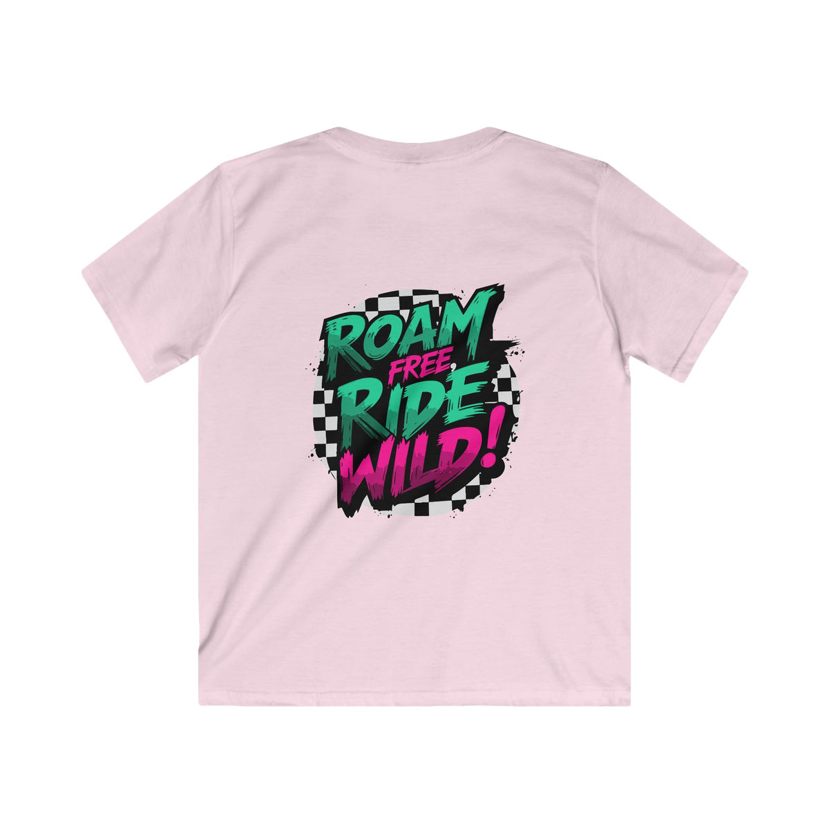 Roam Free, Ride Wild Logo - Youth T-Shirt