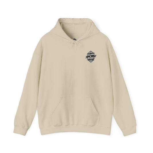 Roam & Ride Co. Grayscale Logo - Unisex Heavy Blend Hoodie