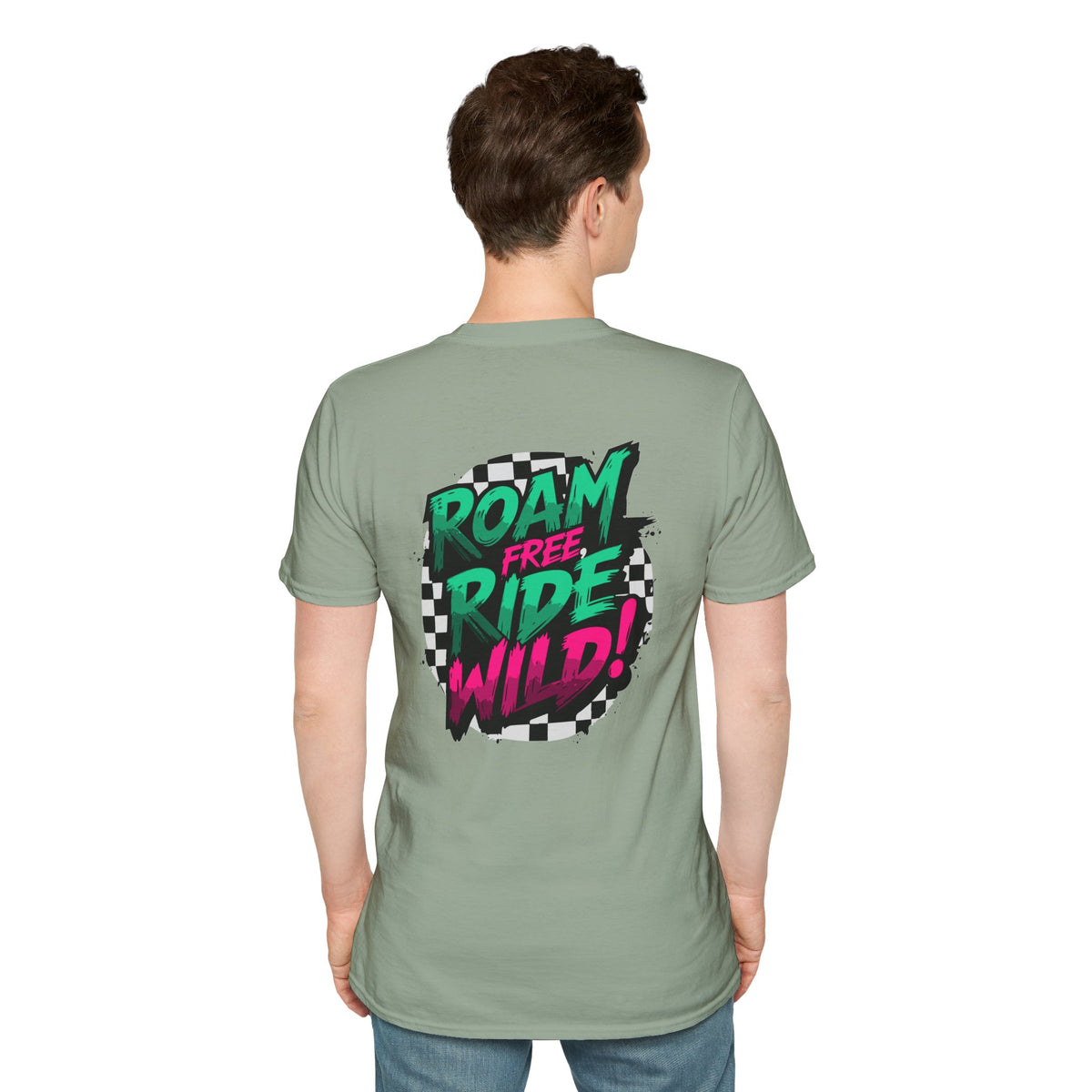 Roam Free, Ride Wild Logo - Unisex T-Shirt
