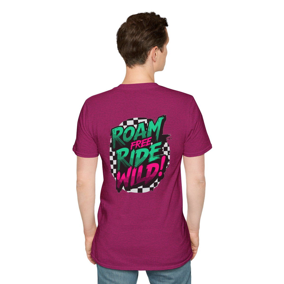 Roam Free, Ride Wild Logo - Unisex T-Shirt