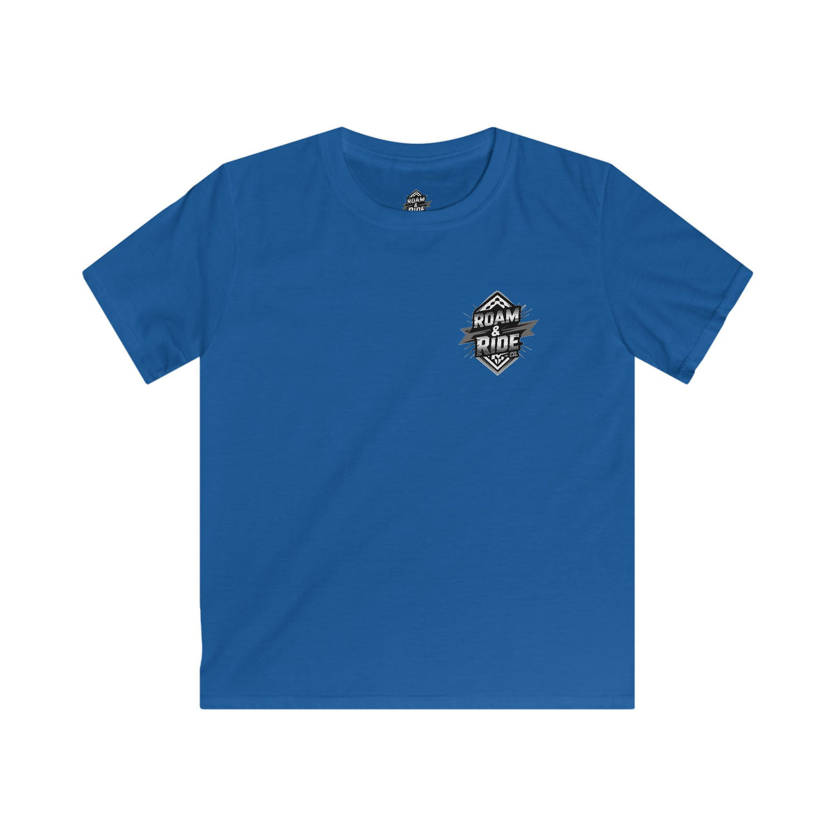 Roam & Ride Co. Grayscale Logo - Youth T-Shirt