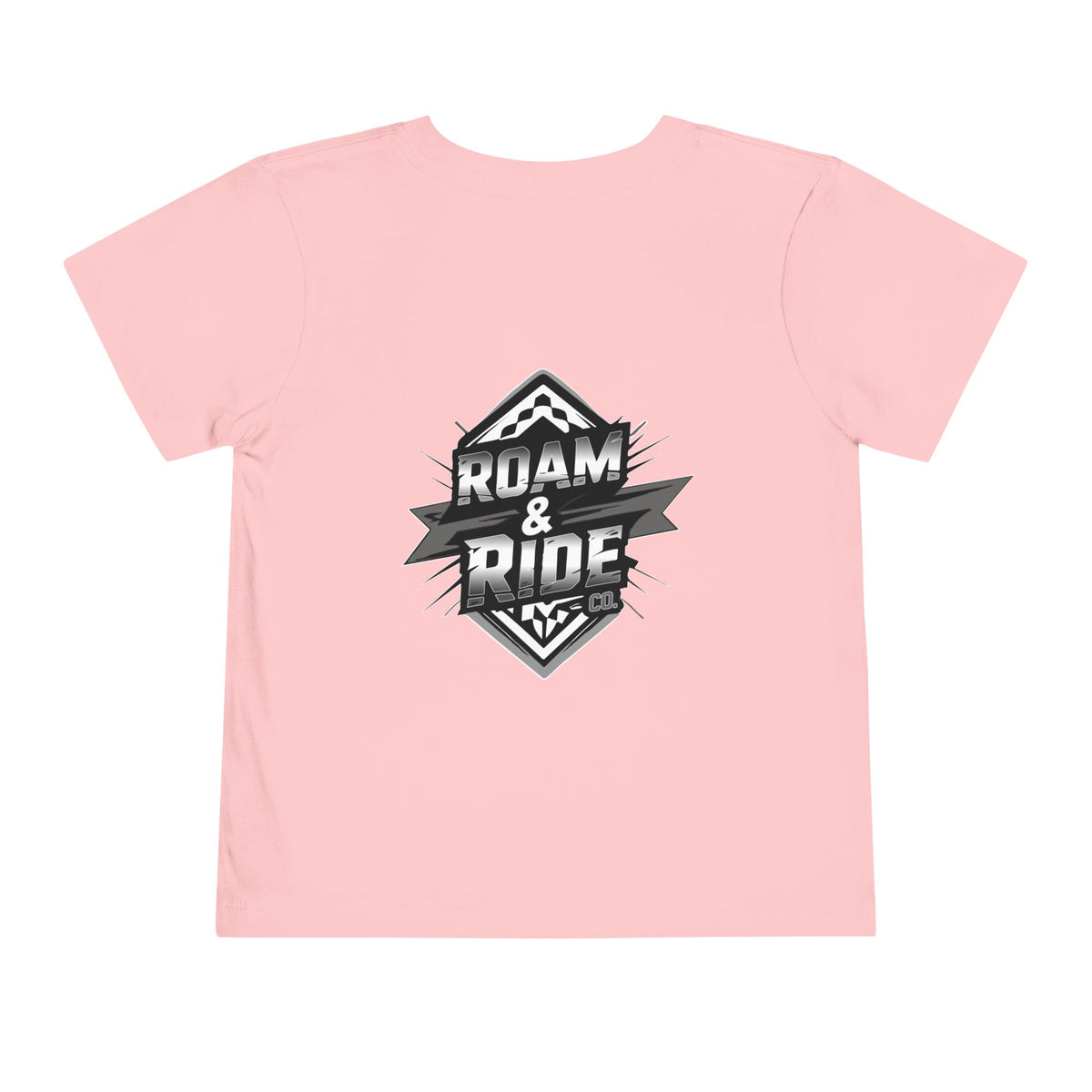 Roam & Ride Co. Grayscale Logo - Toddler T-Shirt