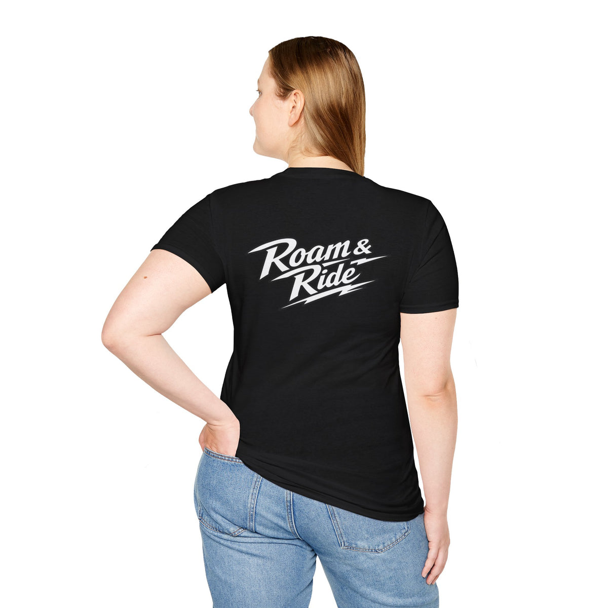 Roam & Ride Co. Lighting Strike Logo - Unisex T-Shirt