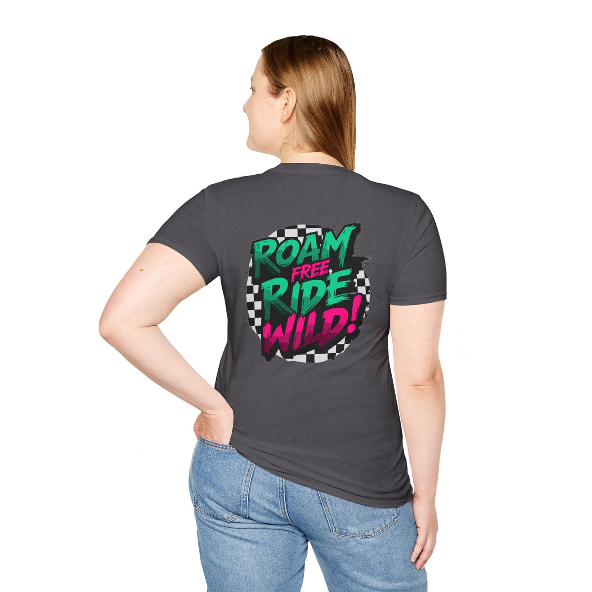 Roam Free, Ride Wild Logo - Unisex T-Shirt