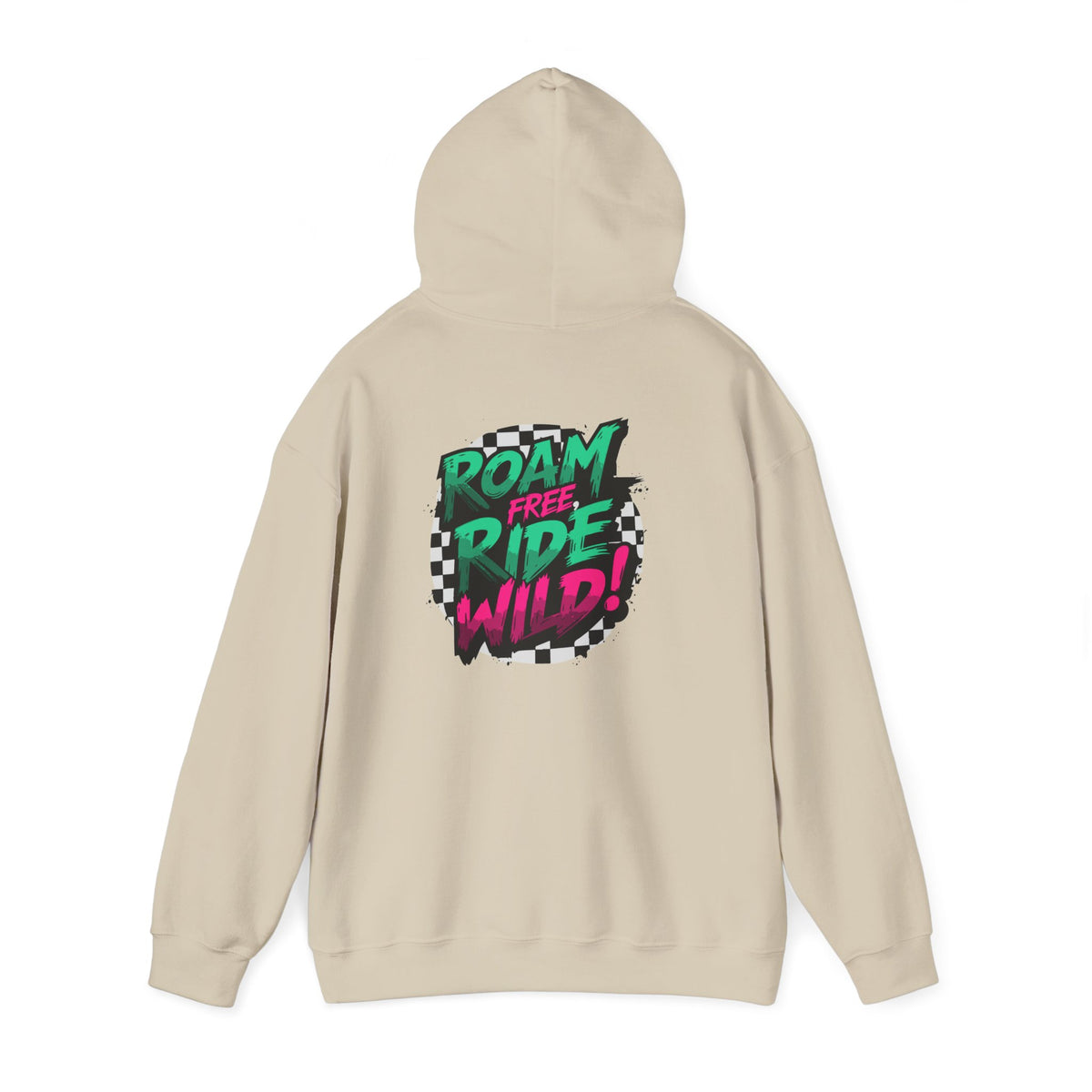 Roam Free, Ride Wild Logo - Unisex Heavy Blend Hoodie