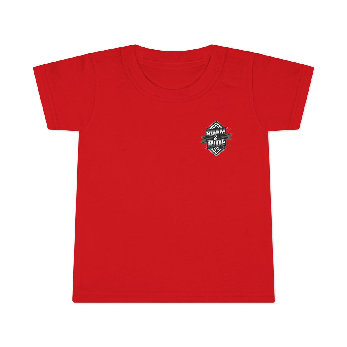 Roam & Ride Co. Grayscale Logo - Toddler T-Shirt
