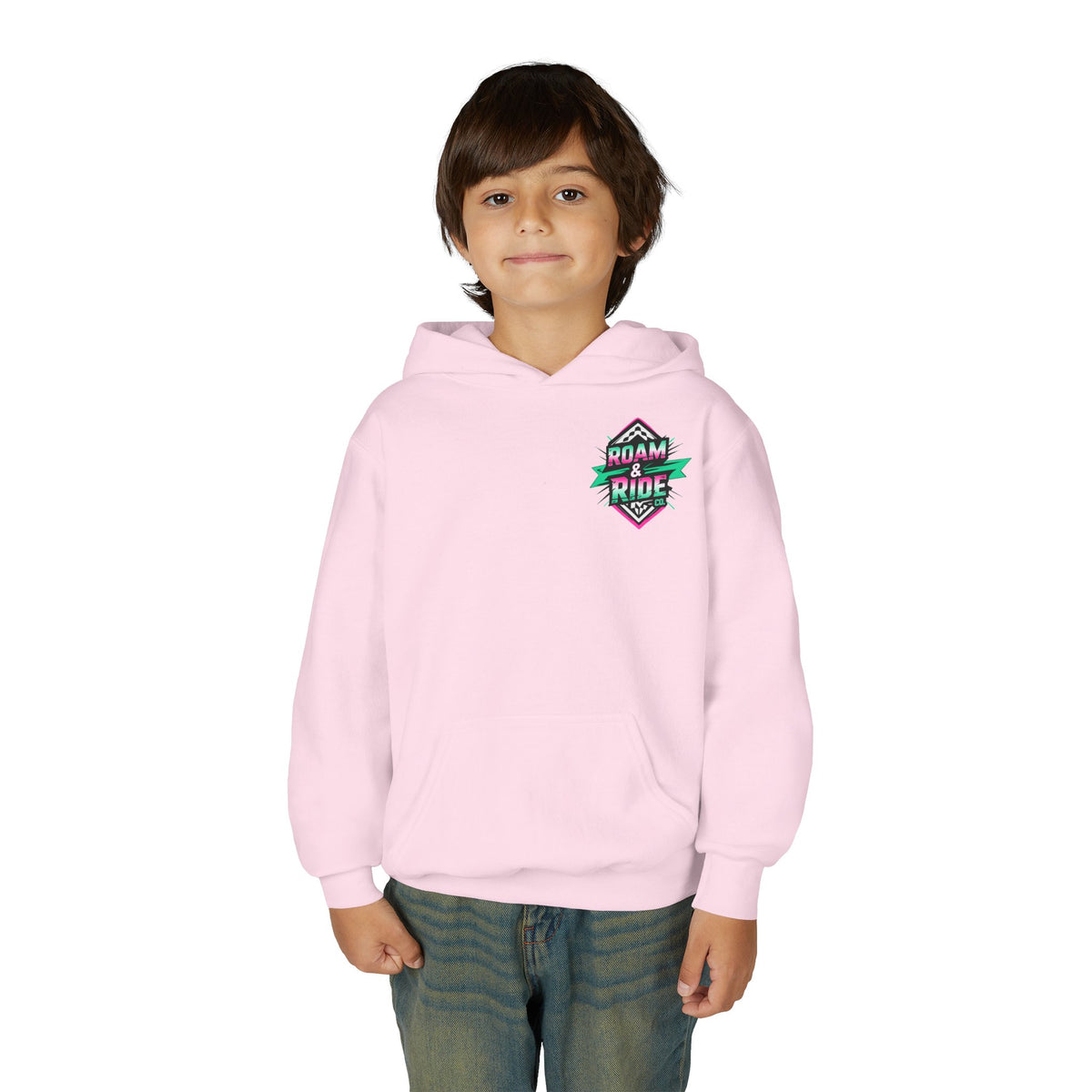 Roam Free, Ride Wild Logo - Youth Hoodie