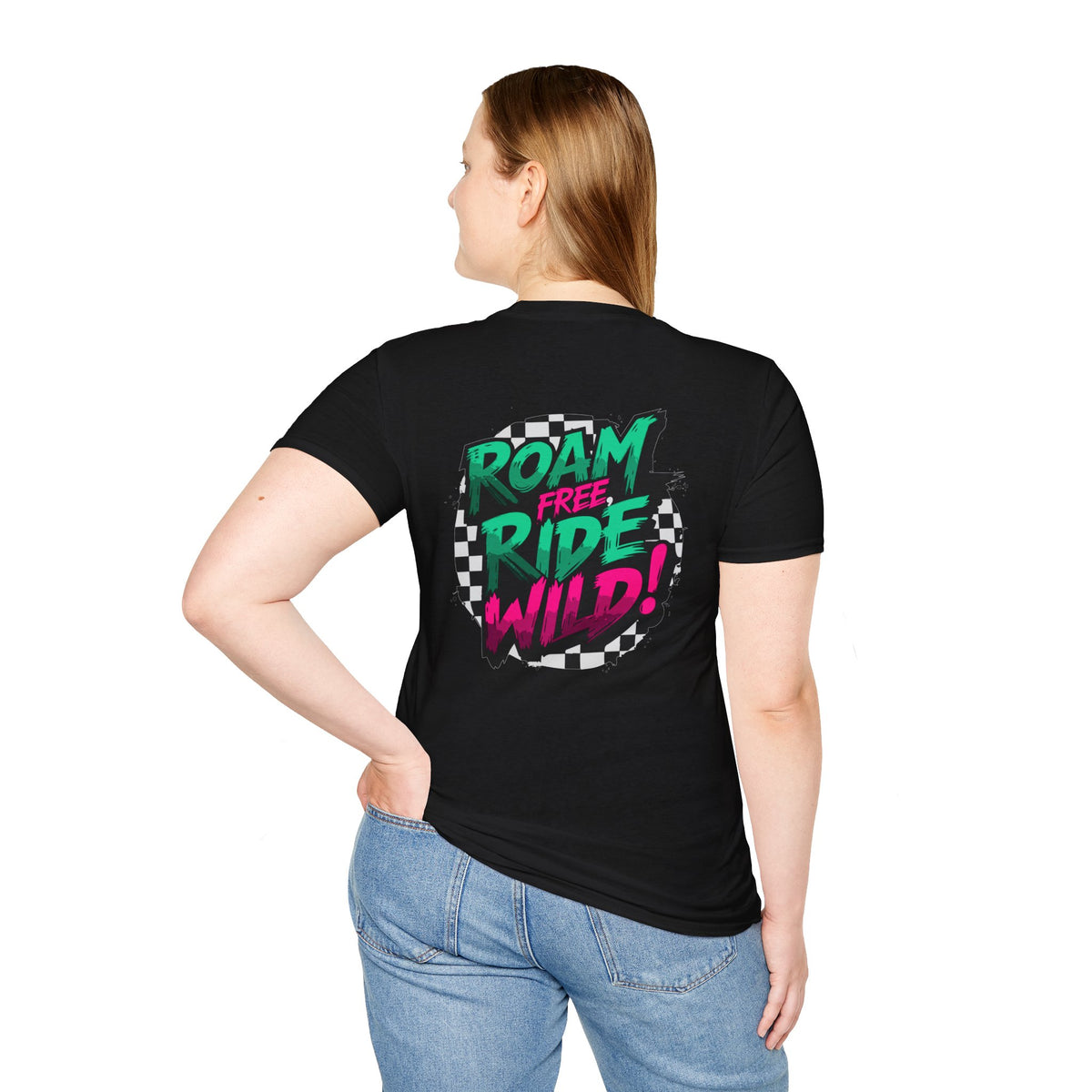 Roam Free, Ride Wild Logo - Unisex T-Shirt