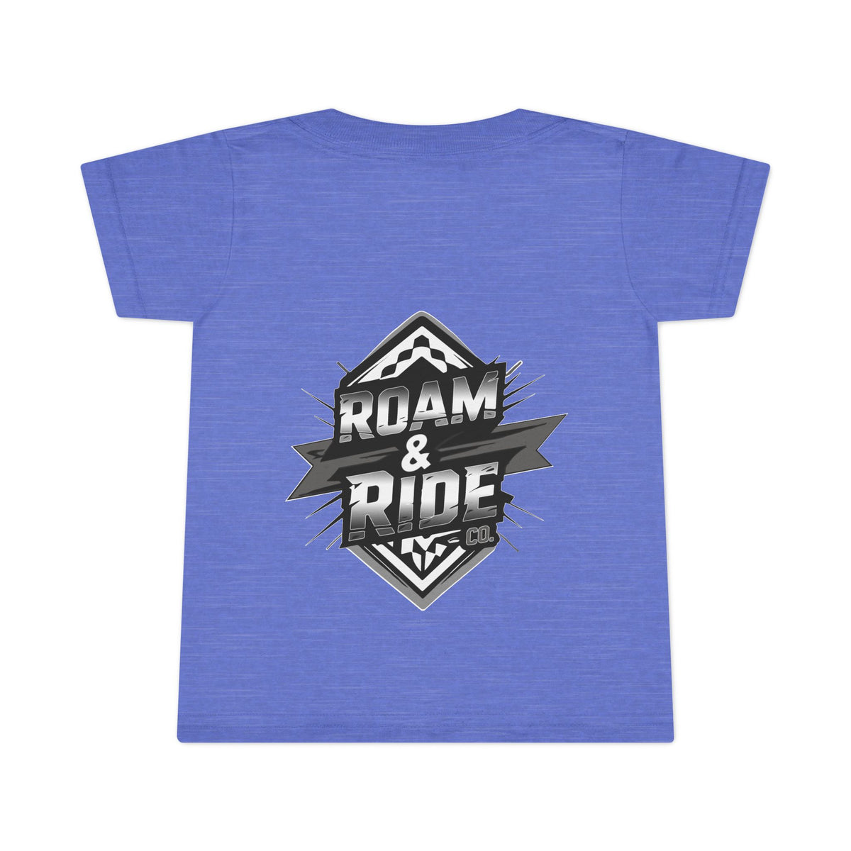 Roam & Ride Co. Grayscale Logo - Toddler T-Shirt