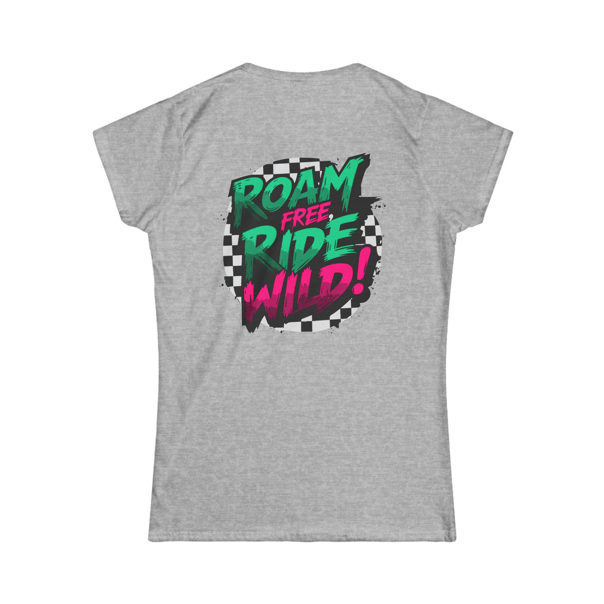 Roam Free, Ride Wild Logo - Women's T-Shirt