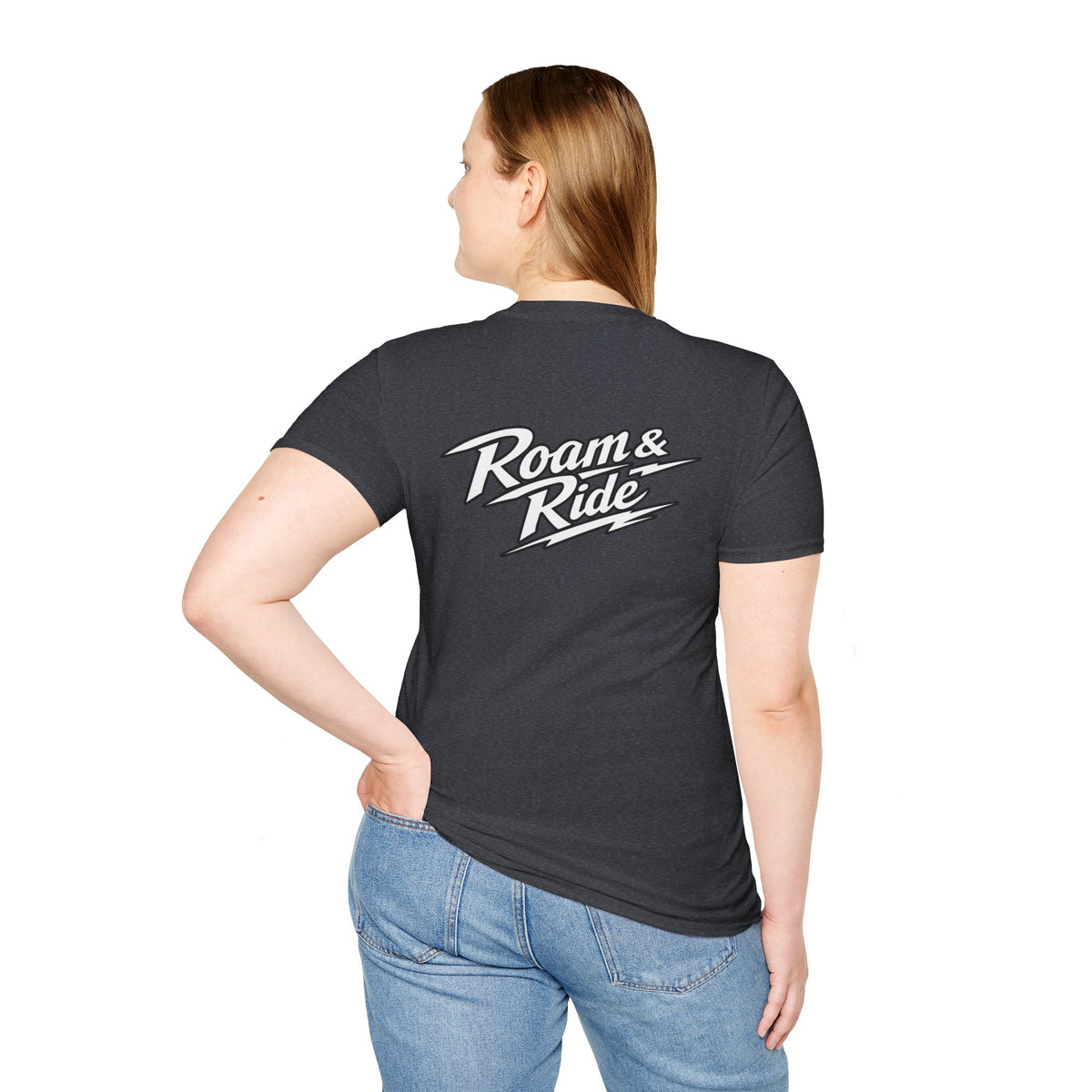 Roam & Ride Co. Lighting Strike Logo - Unisex T-Shirt