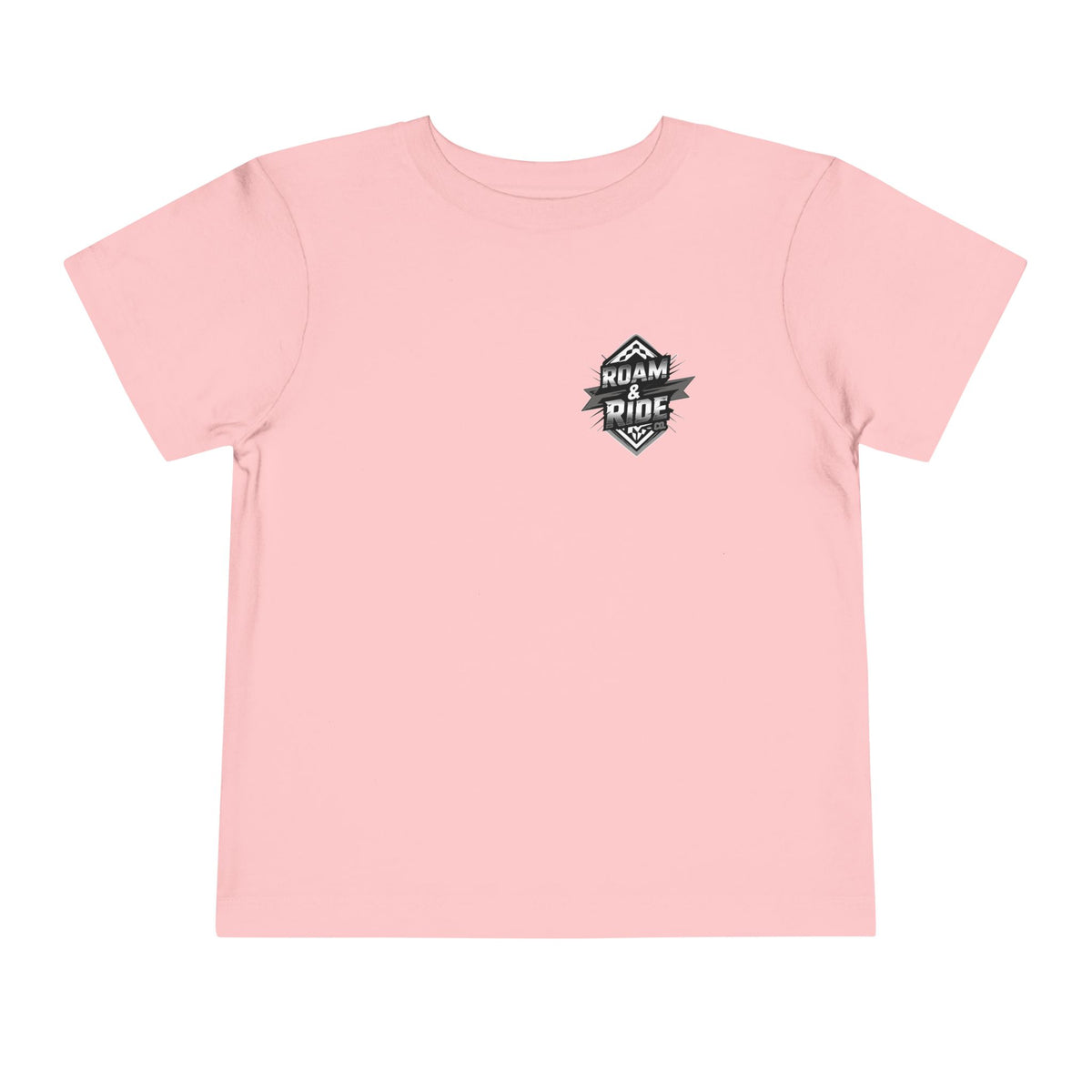 Roam & Ride Co. Grayscale Logo - Toddler T-Shirt