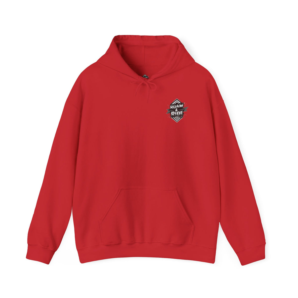 Roam & Ride Co. Grayscale Logo - Unisex Heavy Blend Hoodie