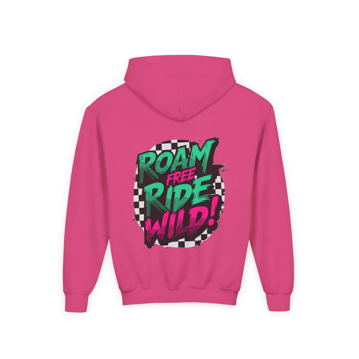 Roam Free, Ride Wild Logo - Youth Hoodie