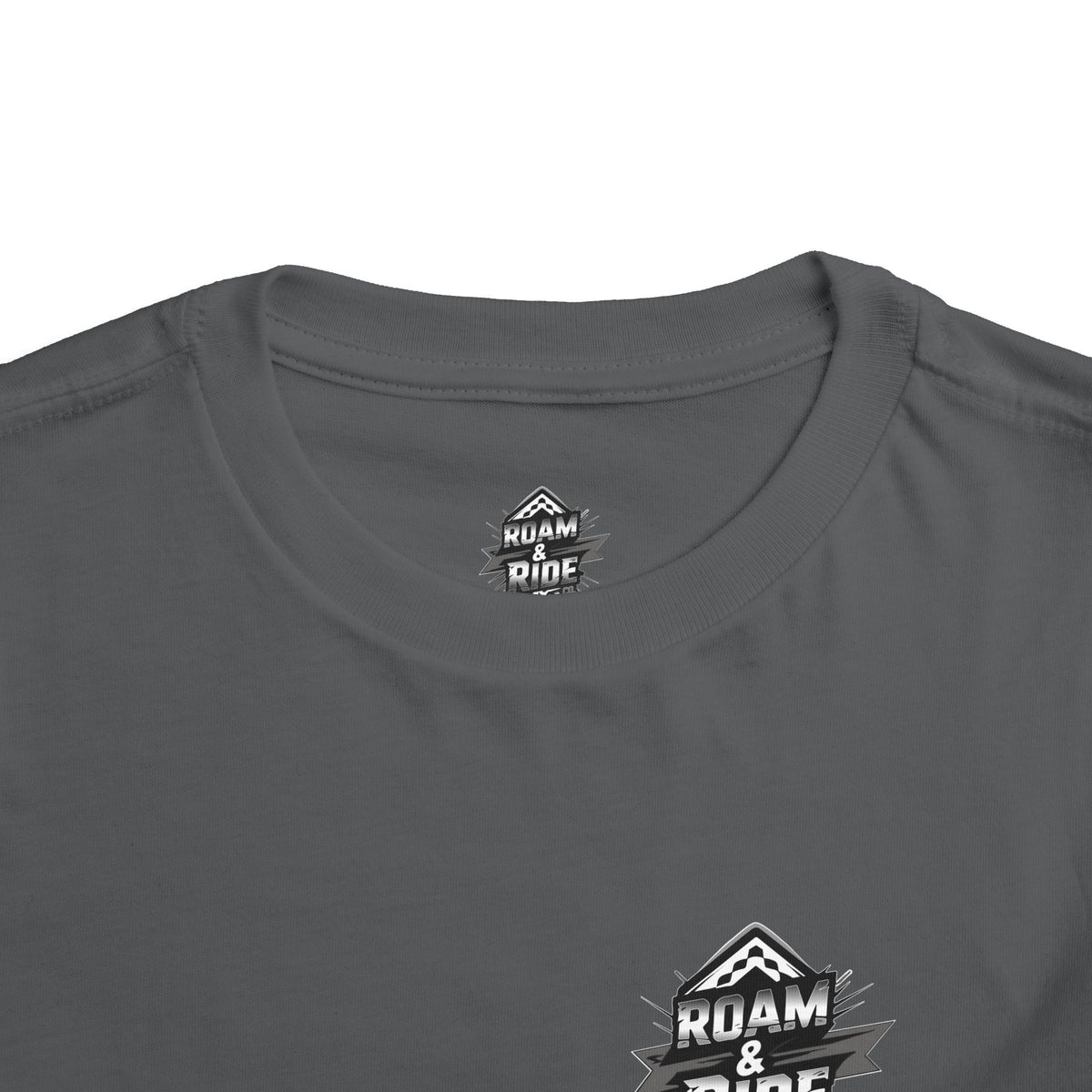 Roam & Ride Co. Grayscale Logo - Toddler T-Shirt