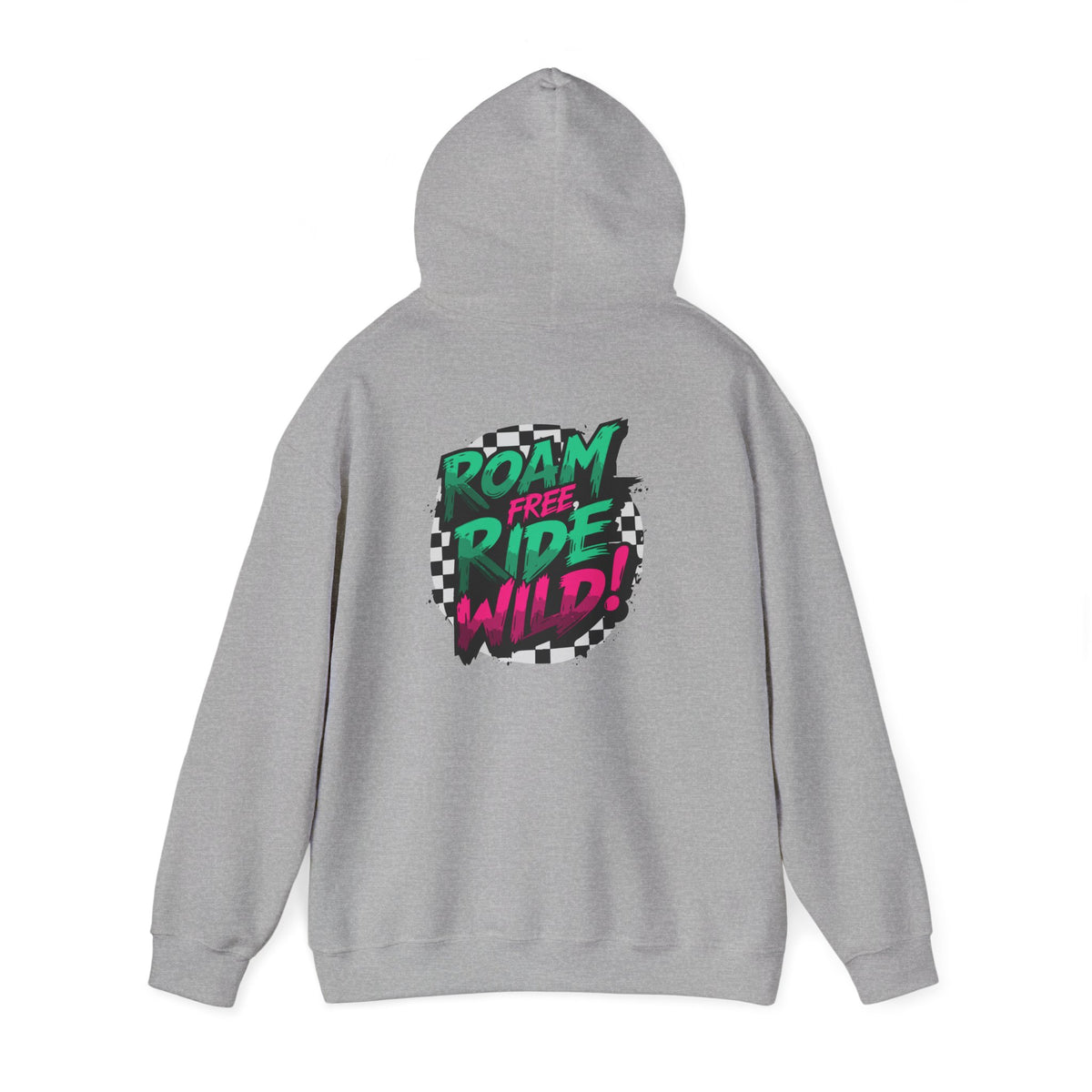 Roam Free, Ride Wild Logo - Unisex Heavy Blend Hoodie