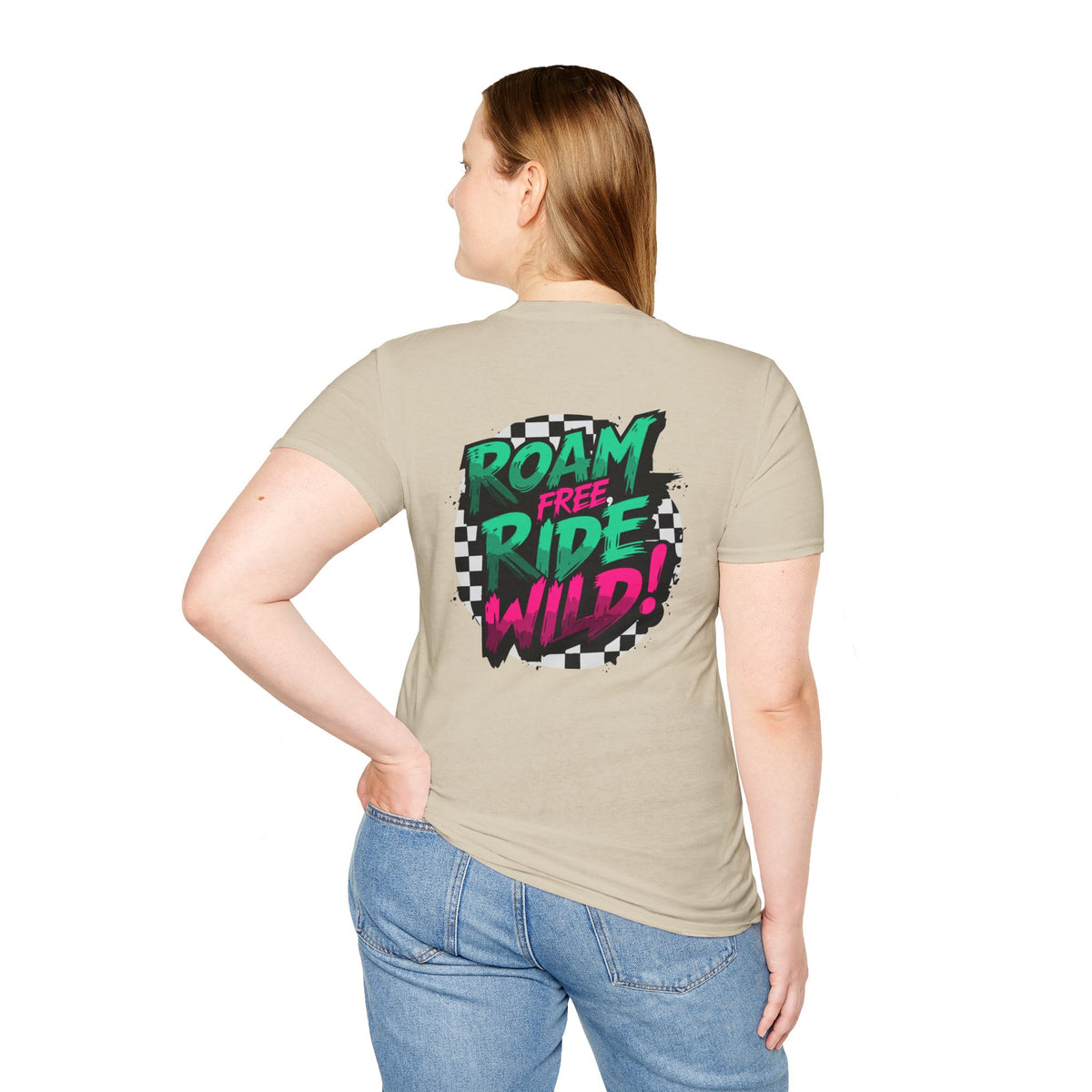 Roam Free, Ride Wild Logo - Unisex T-Shirt