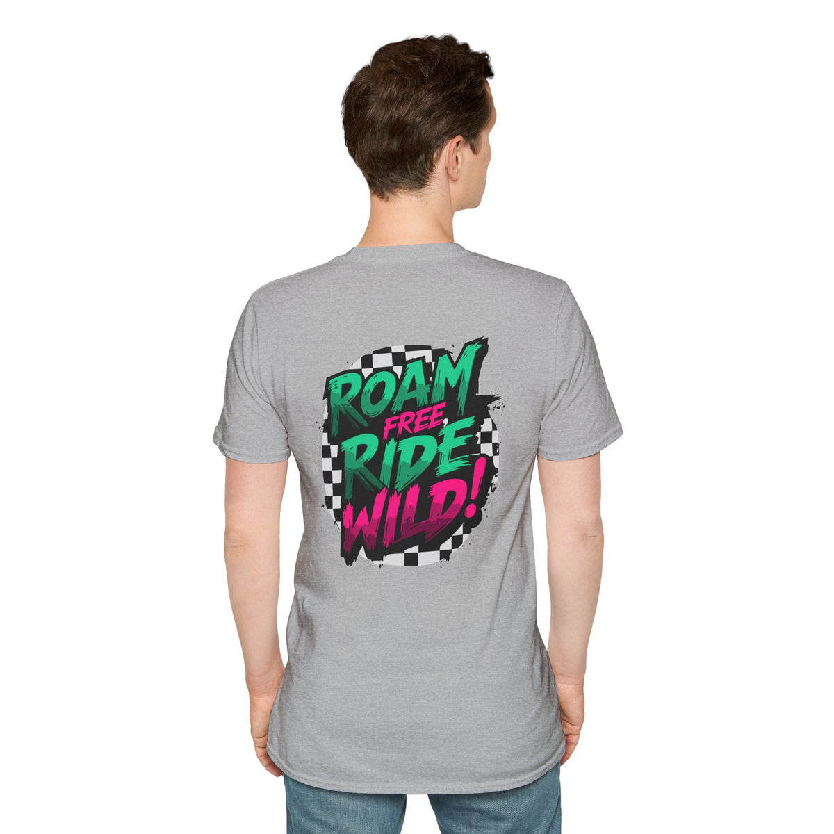 Roam Free, Ride Wild Logo - Unisex T-Shirt