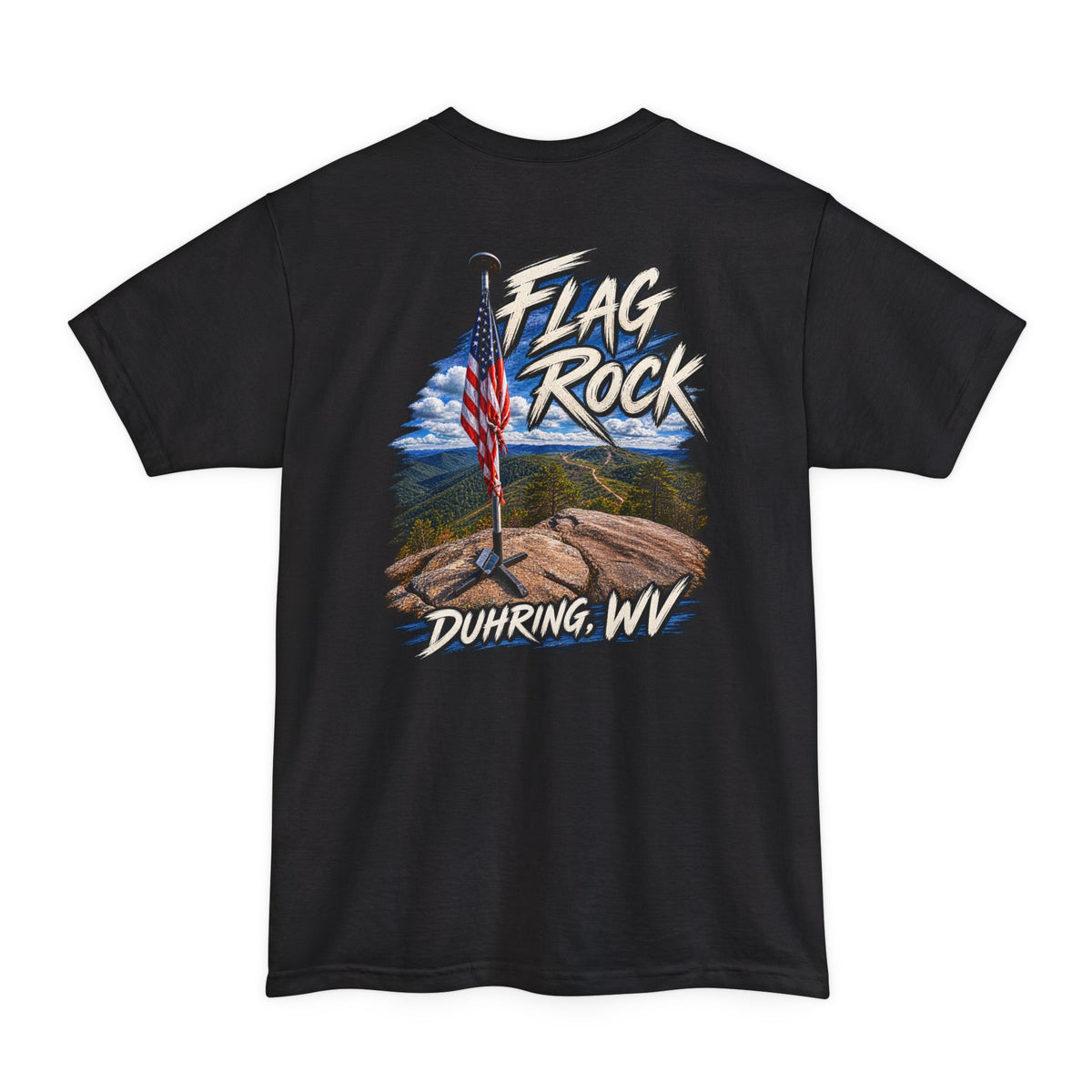 Flag Rock- Big & Tall T-Shirt
