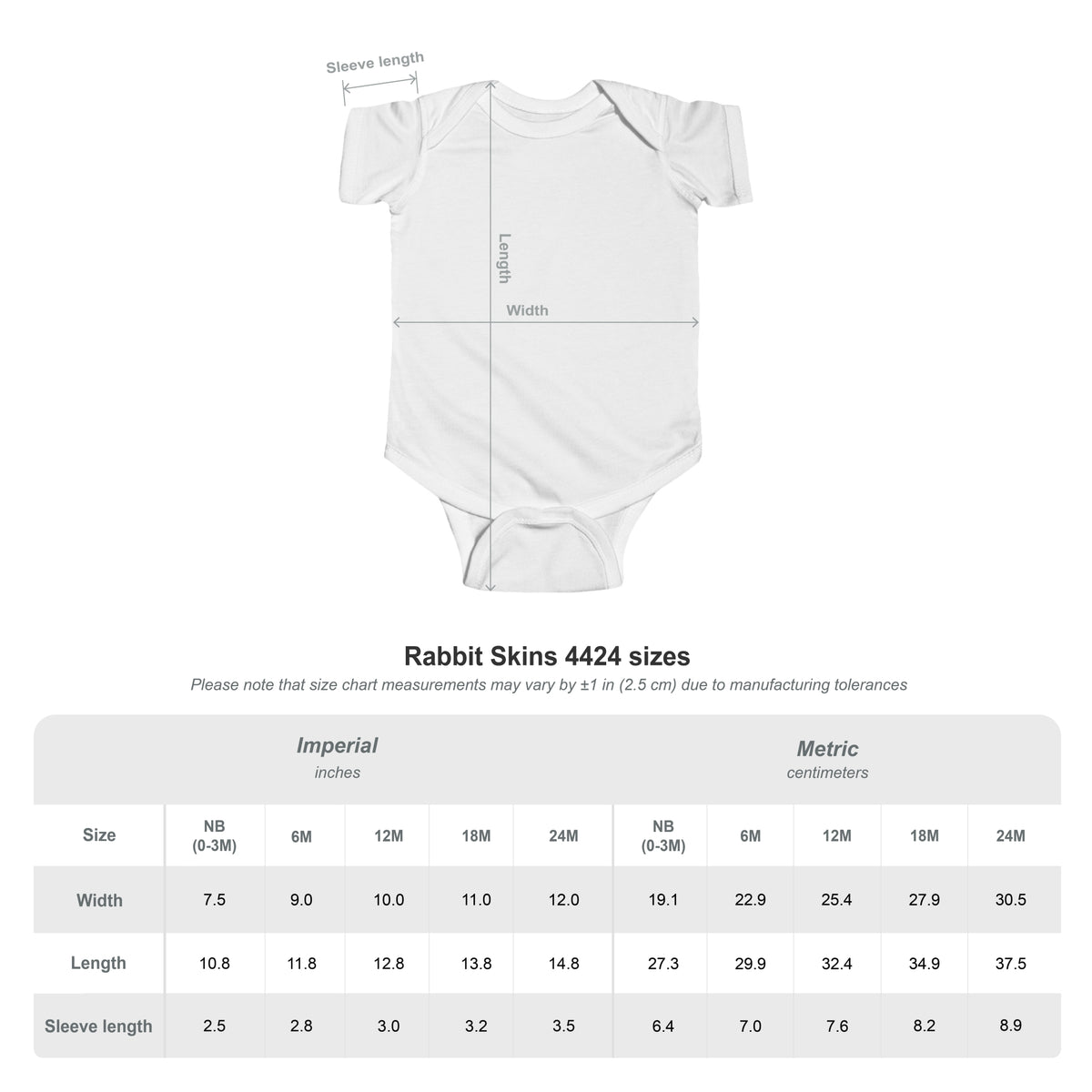 Roam & Ride Co. Grayscale Logo - Baby Onesie