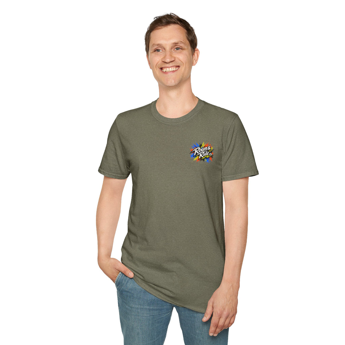 Roam & Ride Co. - Colorful Abstract T-Shirt