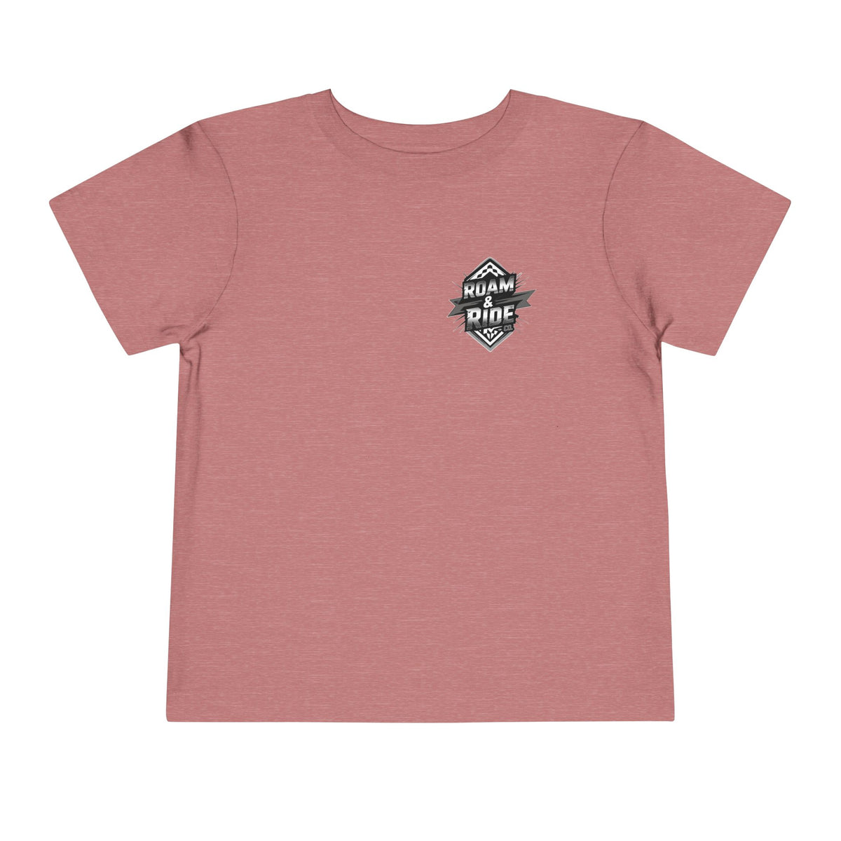 Roam & Ride Co. Grayscale Logo - Toddler T-Shirt