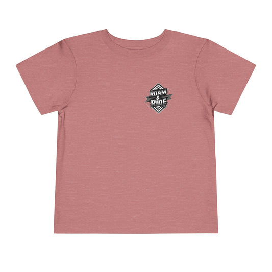 Roam & Ride Co. Grayscale Logo - Toddler T-Shirt