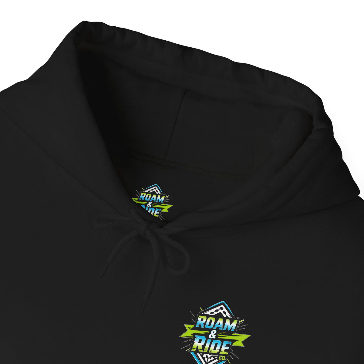 Roam & Ride Co. Blue Green Logo - Unisex Heavy Blend Hoodie