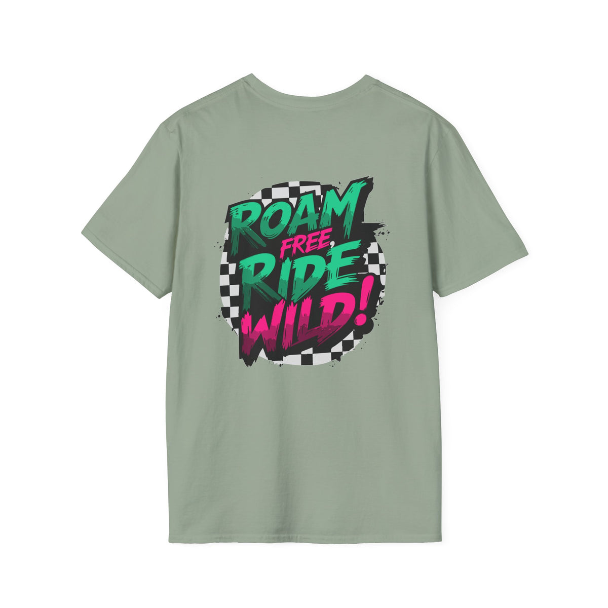 Roam Free, Ride Wild Logo - Unisex T-Shirt