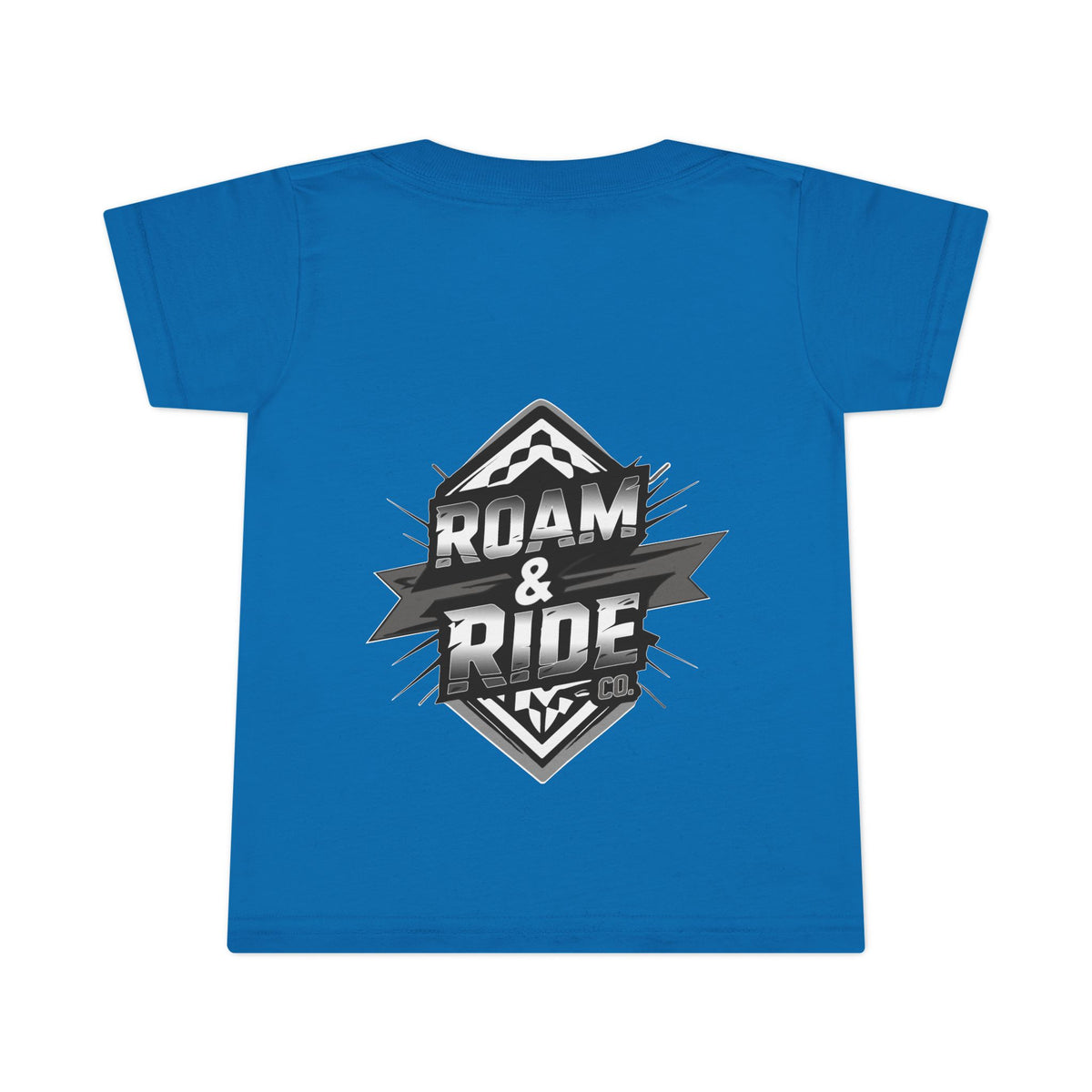 Roam & Ride Co. Grayscale Logo - Toddler T-Shirt