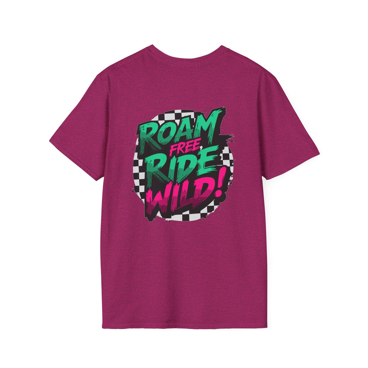 Roam Free, Ride Wild Logo - Unisex T-Shirt