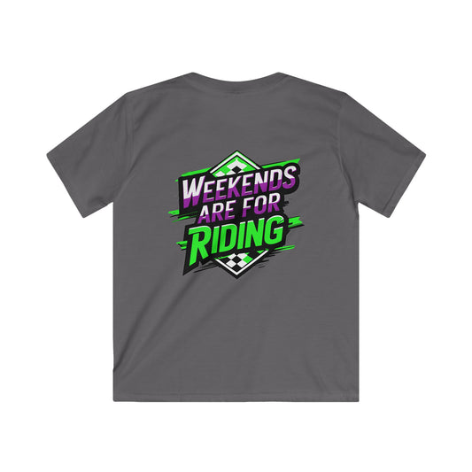 Weekends are for Riding - Youth T-Shirt