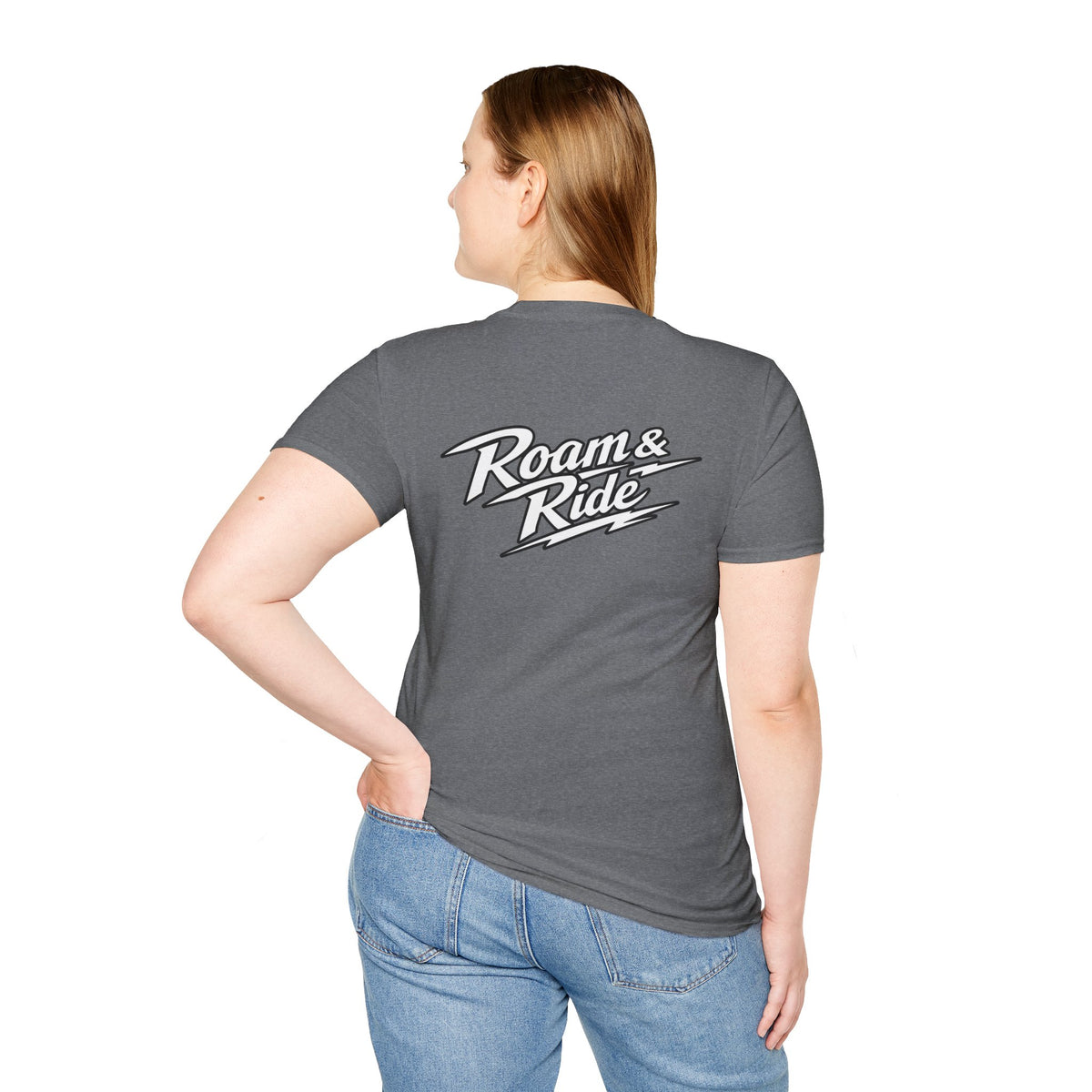 Roam & Ride Co. Lighting Strike Logo - Unisex T-Shirt