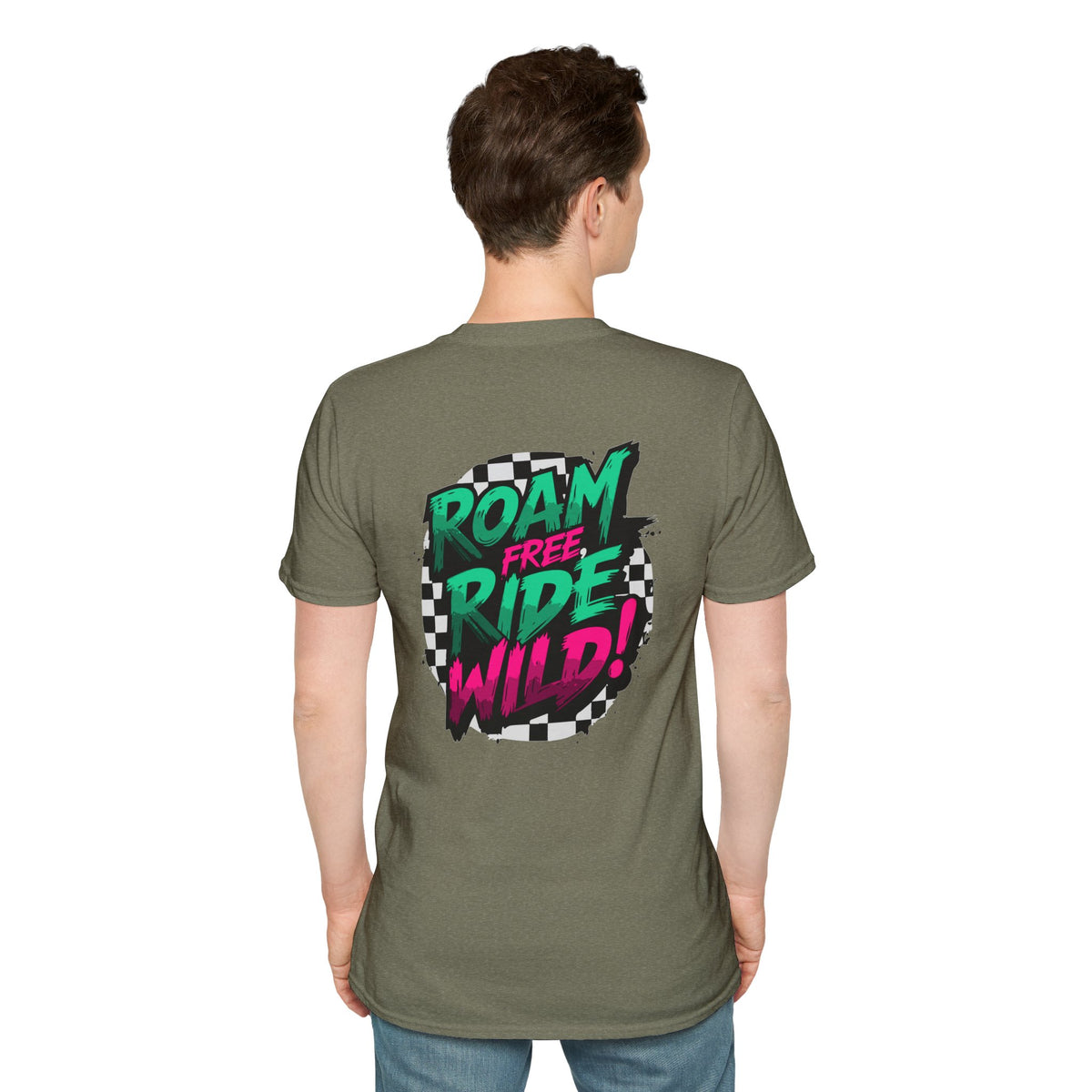 Roam Free, Ride Wild Logo - Unisex T-Shirt