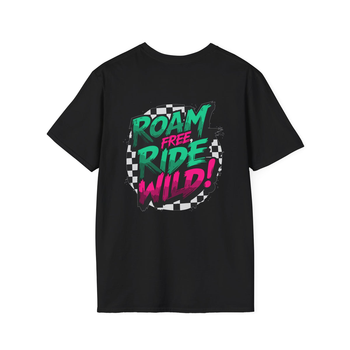 Roam Free, Ride Wild Logo - Unisex T-Shirt