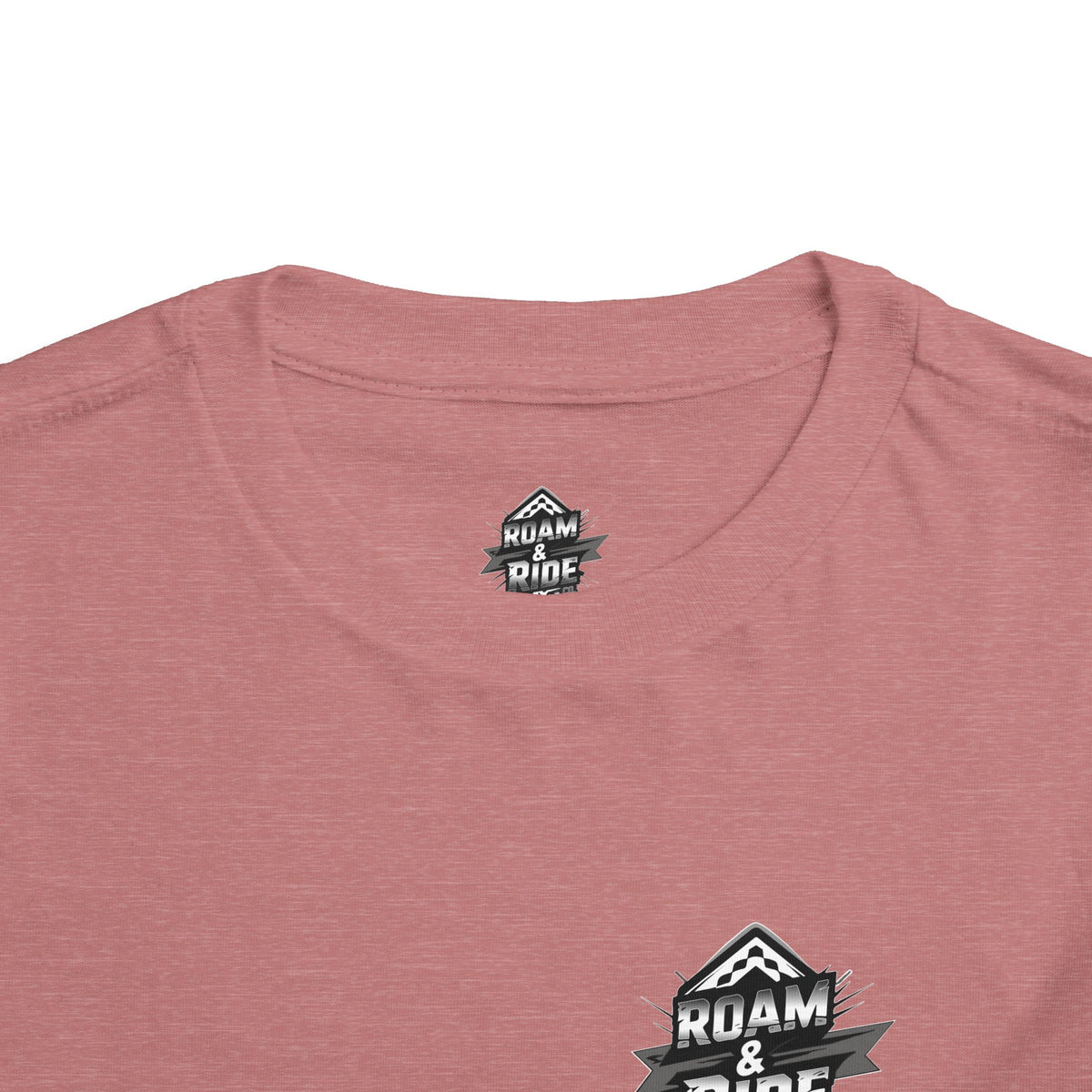 Roam & Ride Co. Grayscale Logo - Toddler T-Shirt