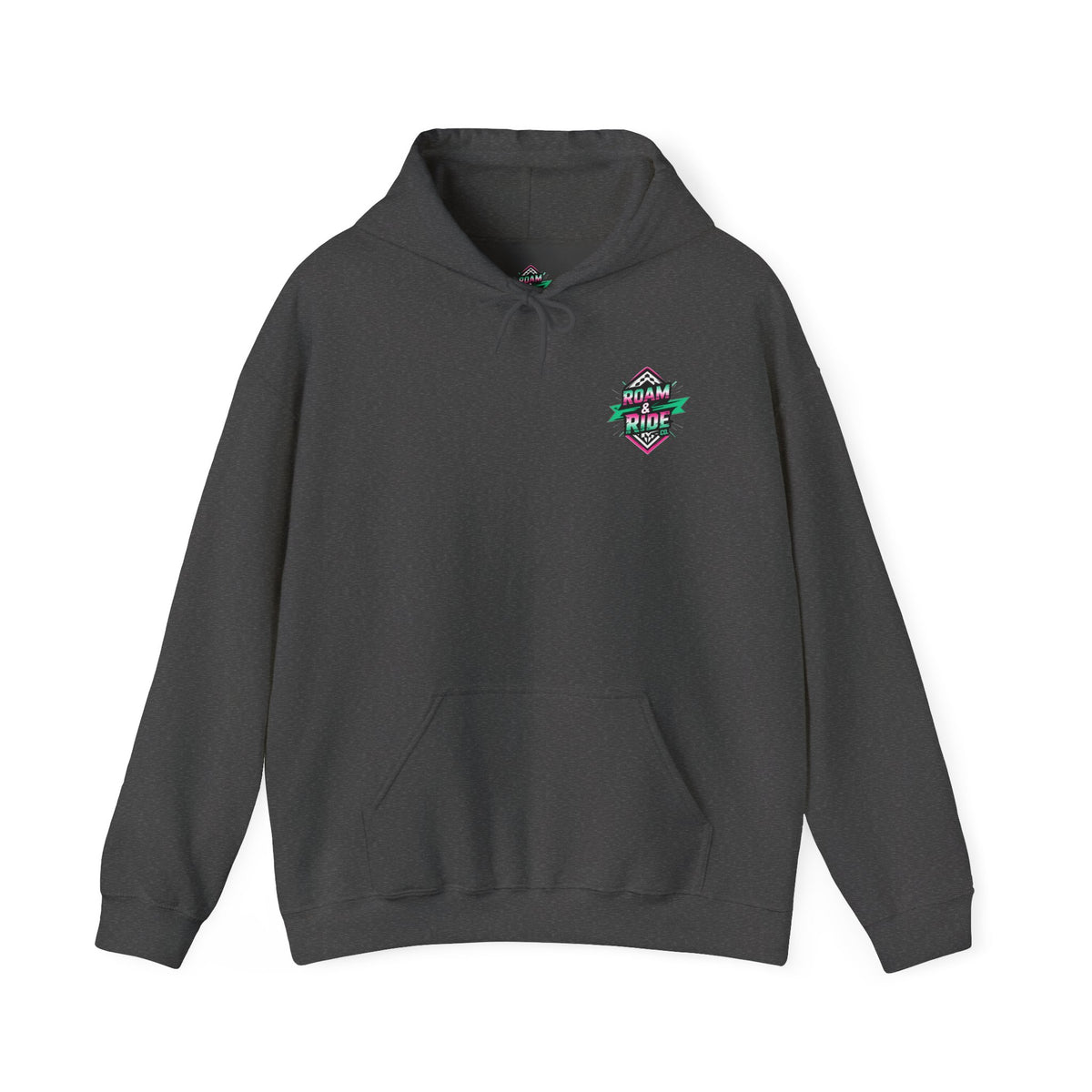 Roam Free, Ride Wild Logo - Unisex Heavy Blend Hoodie