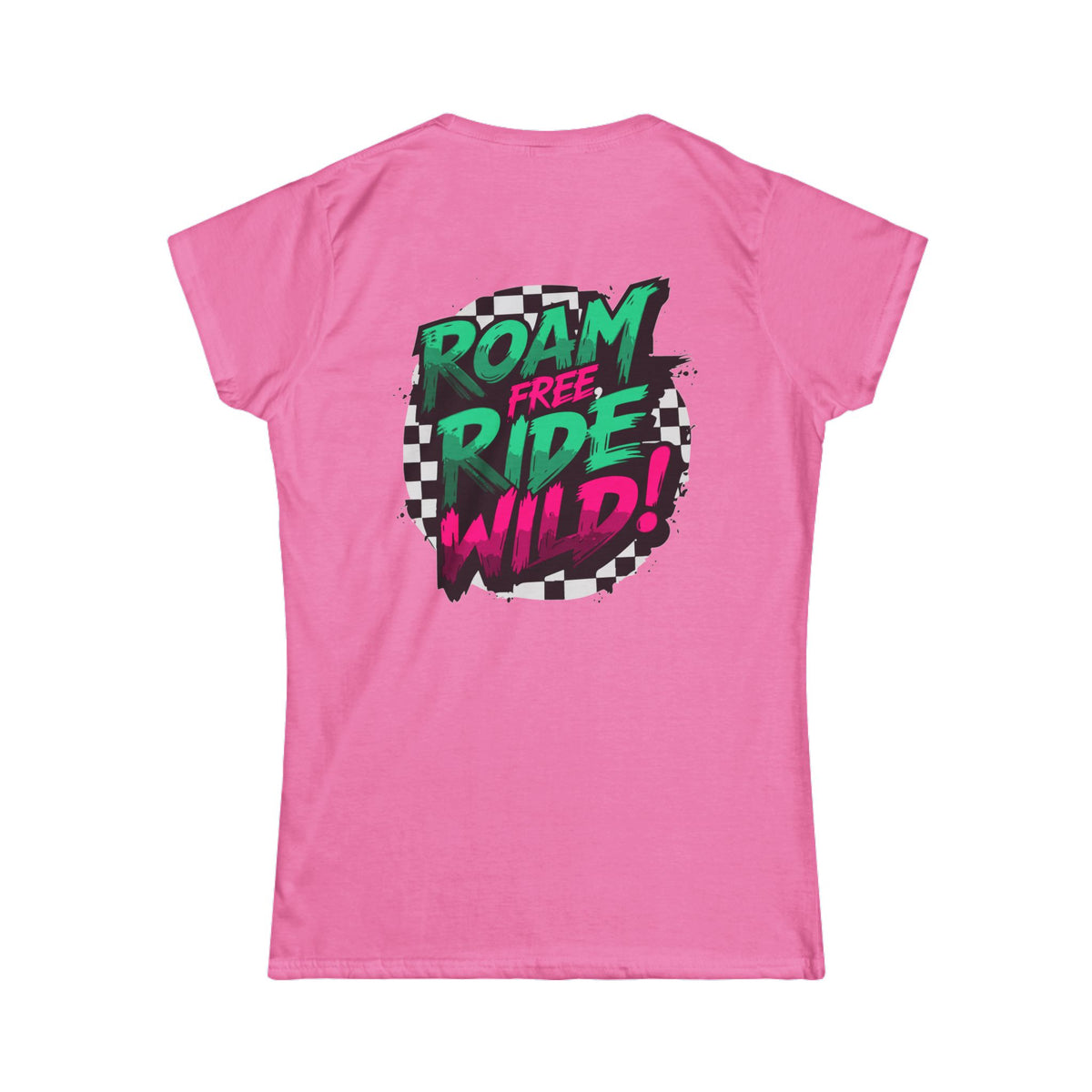 Roam Free, Ride Wild Logo - Women's T-Shirt