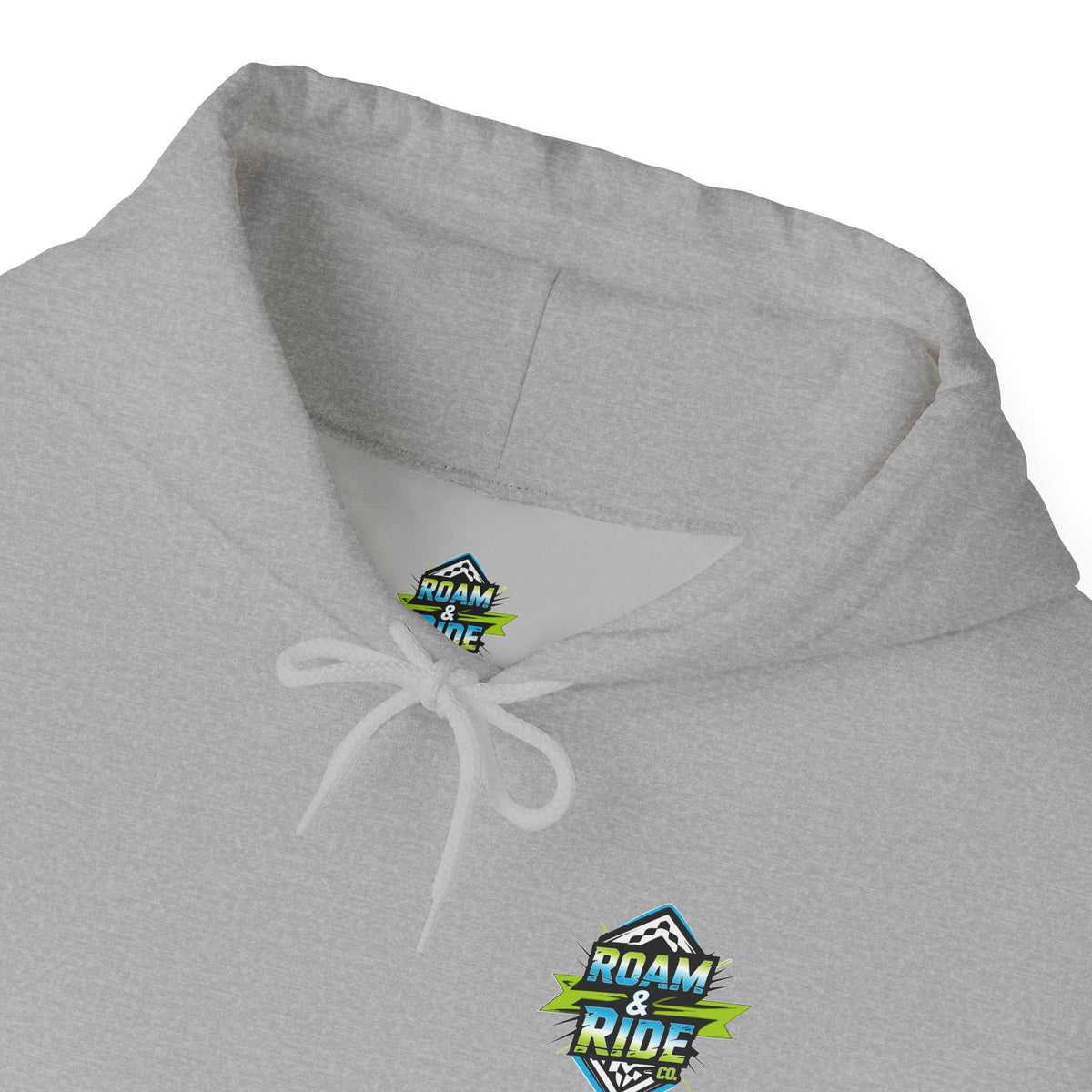 Roam & Ride Co. Blue Green Logo - Unisex Heavy Blend Hoodie