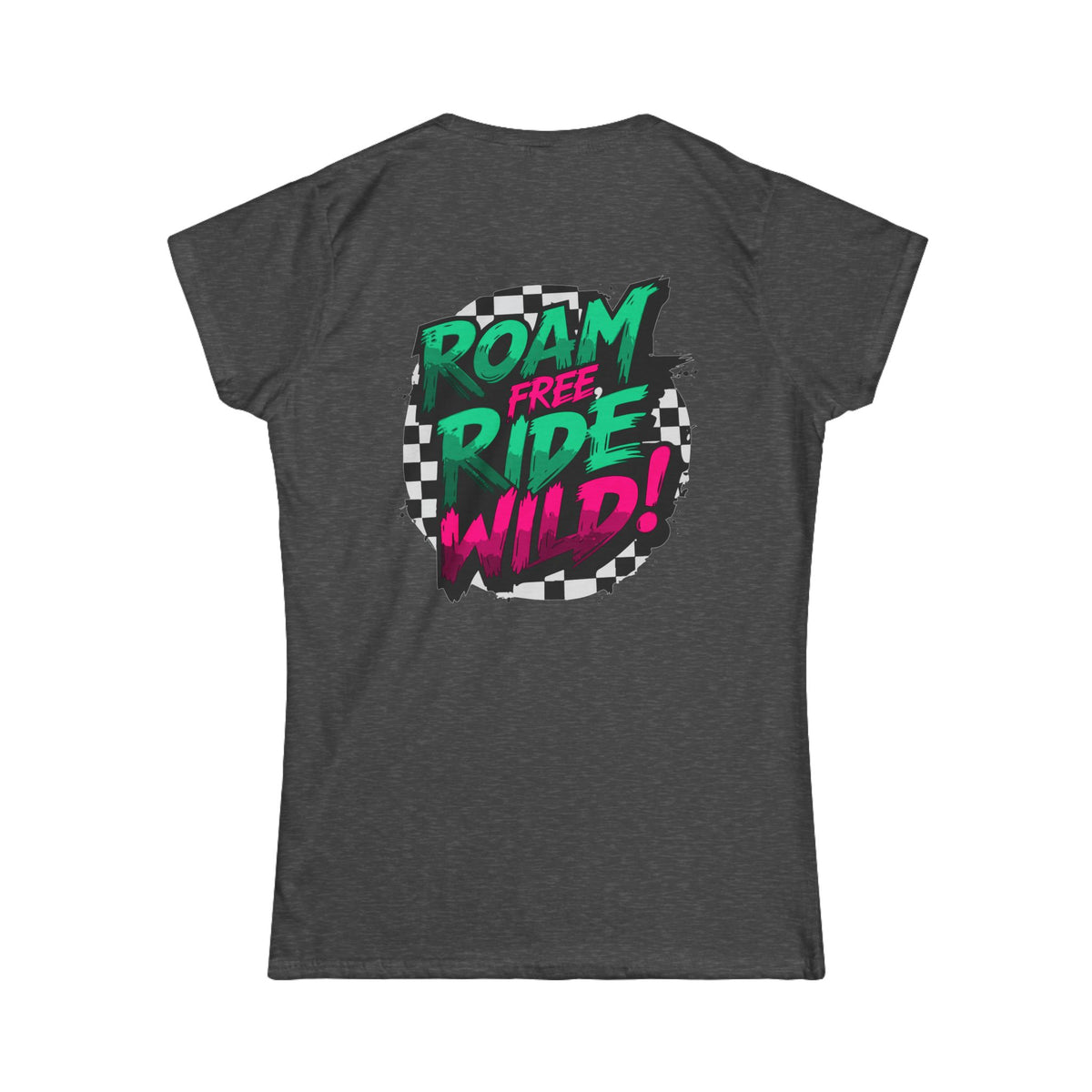 Roam Free, Ride Wild Logo - Women's T-Shirt