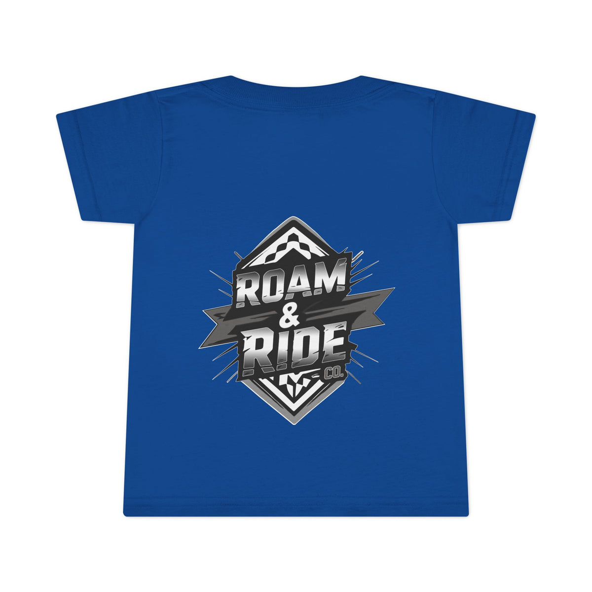 Roam & Ride Co. Grayscale Logo - Toddler T-Shirt