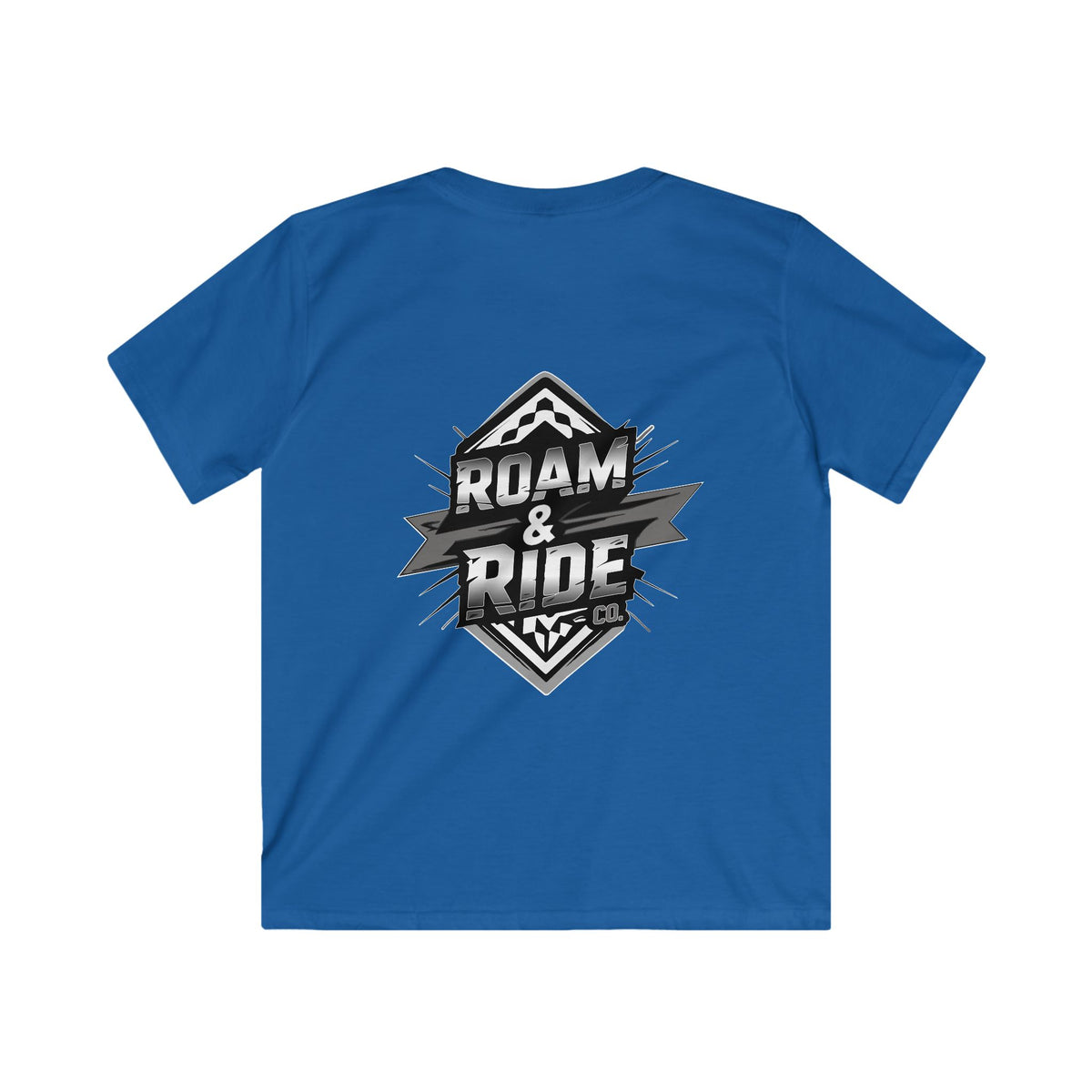 Roam & Ride Co. Grayscale Logo - Youth T-Shirt