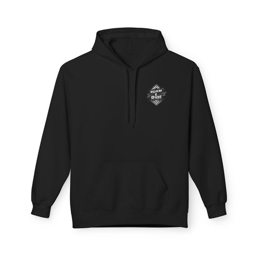 Roam & Ride Co. Grayscale Logo - Unisex Fleece Hoodie