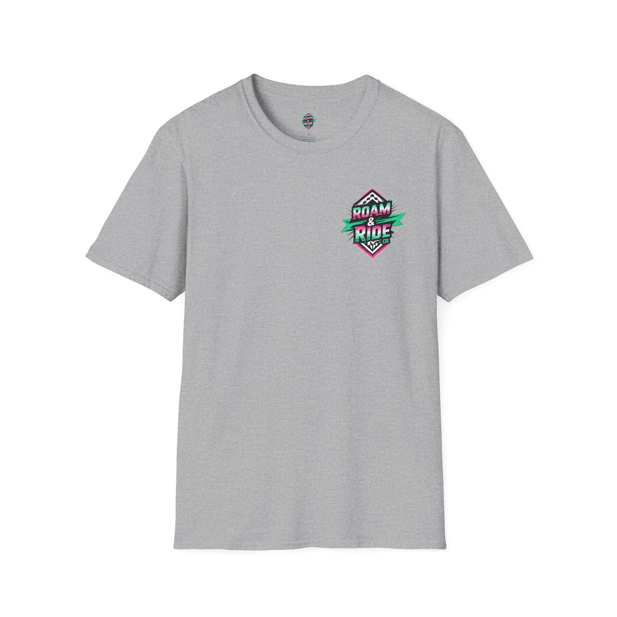 Roam Free, Ride Wild Logo - Unisex T-Shirt