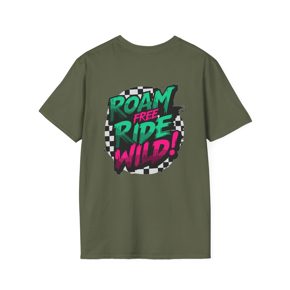 Roam Free, Ride Wild Logo - Unisex T-Shirt