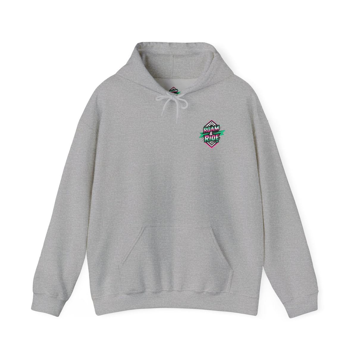 Roam Free, Ride Wild Logo - Unisex Heavy Blend Hoodie